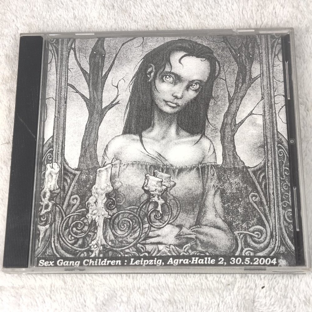 Sex gang children live bootleg recorded CD 3/5/2004 Goth Rock